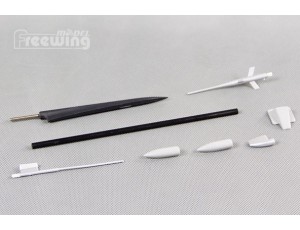 Freewing Mig-21 Blue Pitot Tube Set